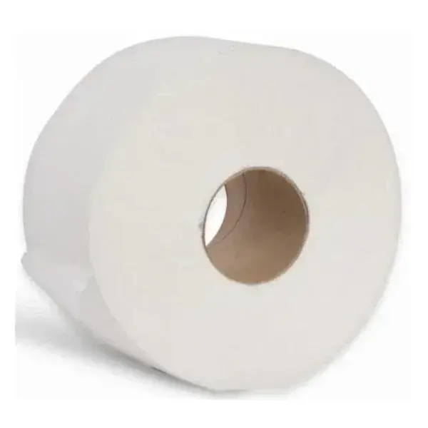 2 Ply Mini Jumbo Toilet Roll 120m 60mm Core Recycled Pack of 12