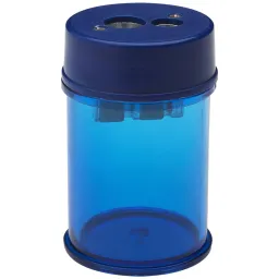 240 x Hainenko Two Hole Canister Sharpener Blue