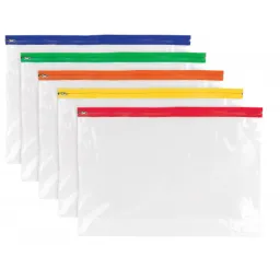350 Pieces Tiger A3 Polythene Zippy Bag Assorted