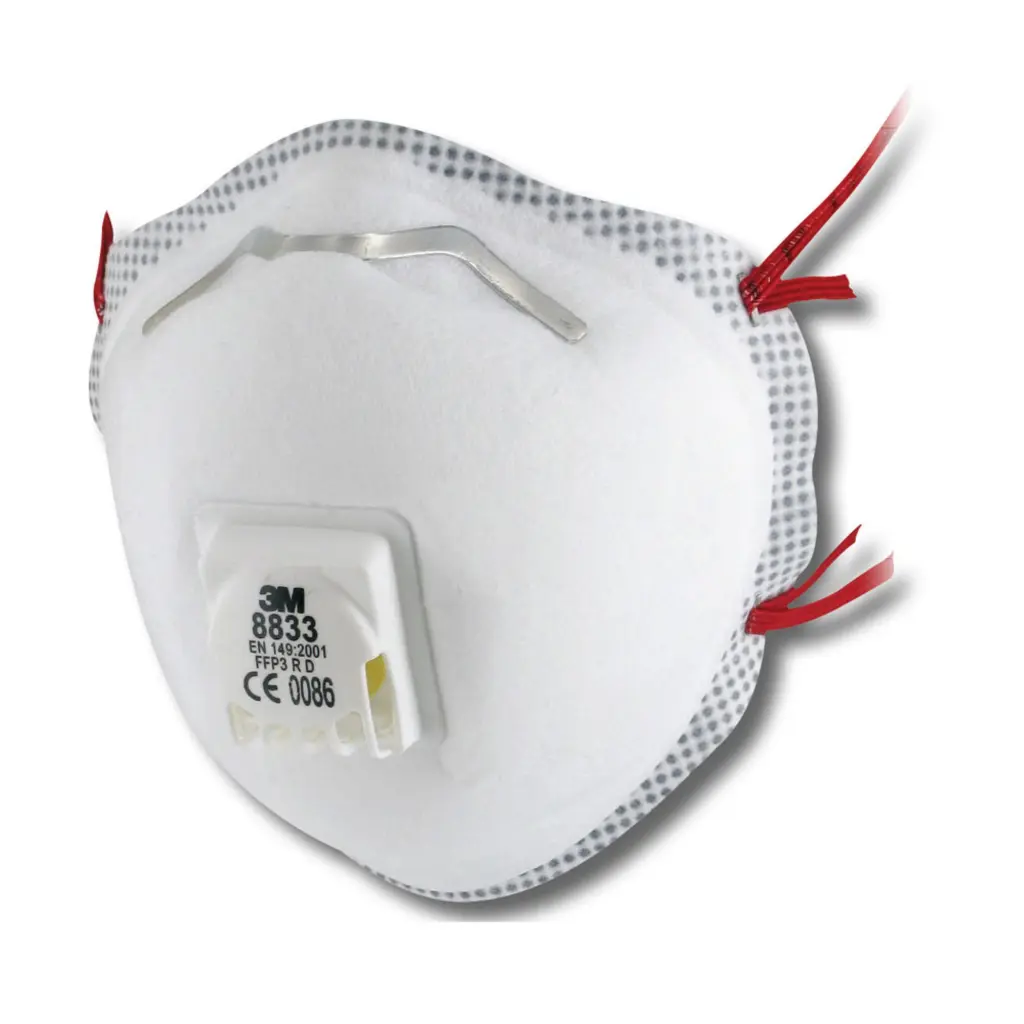 3M 8833 P3V R Face Mask (Pack of 10)