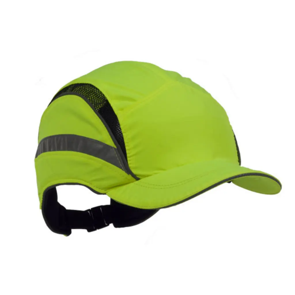 3M Hc23 First Base 3 Cap Reduced Peak Hi Vis Yellow 