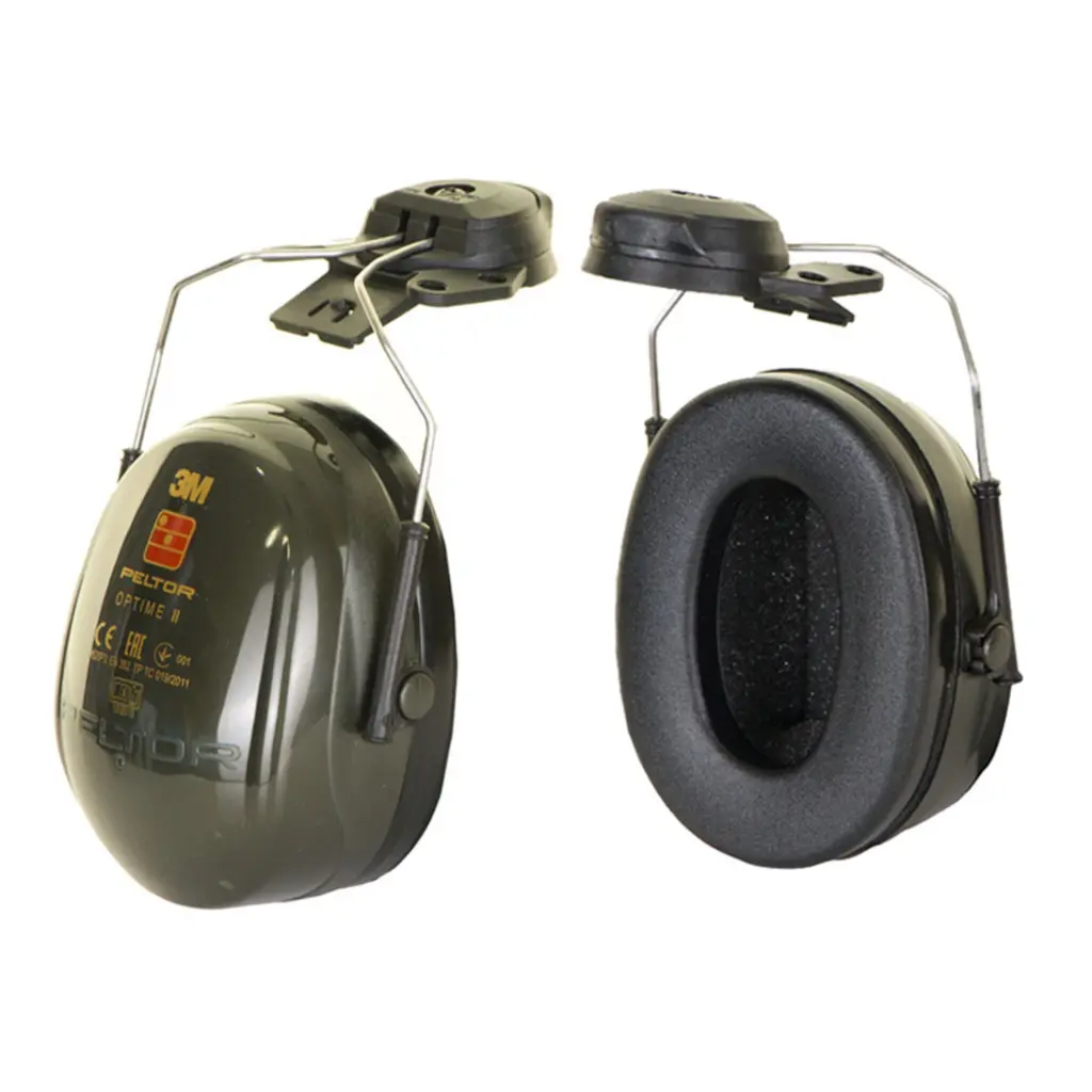 3M Peltor Optime 2 Helmet Attachment Green 