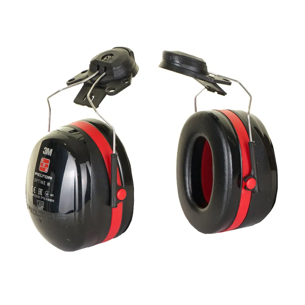 3M Peltor Optime 3 Helmet Attach Black 