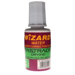 480 x Wizard Water Based Correction Fluid Educational Class Pack Size 20ml