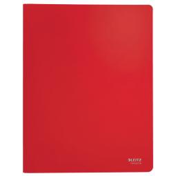 Leitz Recycle Display Book 40 Pockets Polypropylene A4 Red
