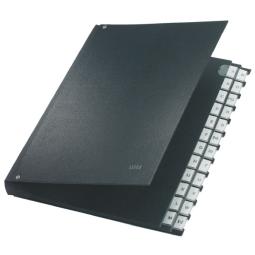 Leitz Desk Organiser Polypropylene A-Z Black