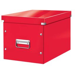 Leitz Box Click & Store WOW Cube Large Storage Box Red
