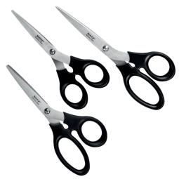 Leitz Stainless Steel Scissors Set 165/185/200 mm 3pcs