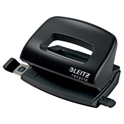 Leitz NeXXt Recycle Mini Hole Punch Black Pack of 6
