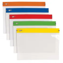 700 Pieces Tiger A5 Polythene Zippy Bag Assorted