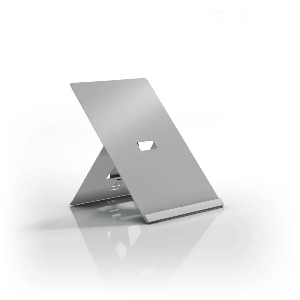 A4 Fold-away Document Stand - Natural Aluminium