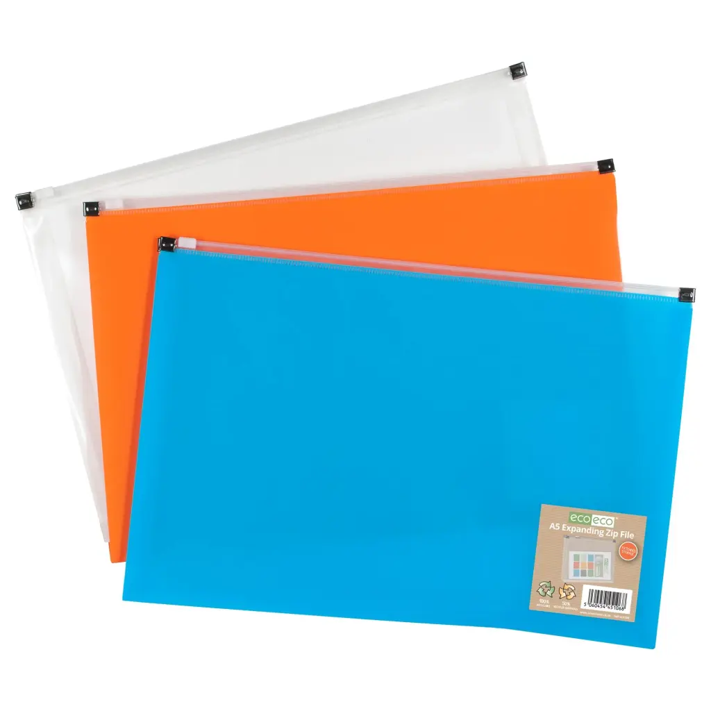 A5 50% Recycled Expanding Zip File (1)