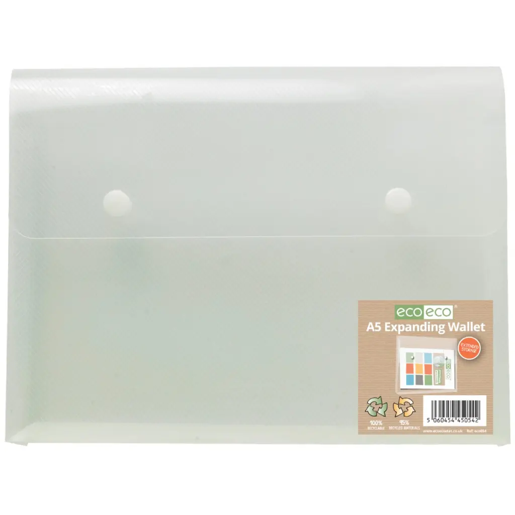 A5 95% Recycled Expanding 2 Stud Wallet (1)