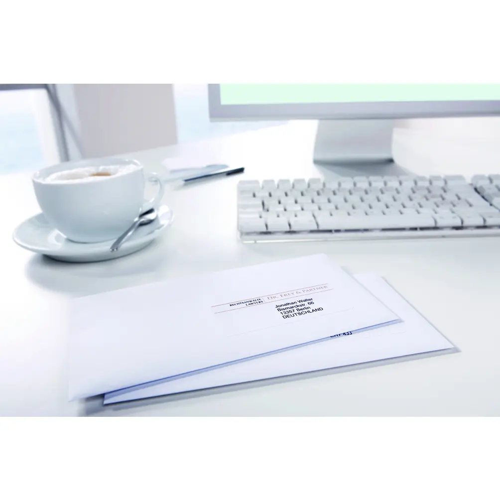 Avery Inkjet Address Label 99x34mm 16 Per A4 Sheet White (Pack 400 Labels) J8162-25