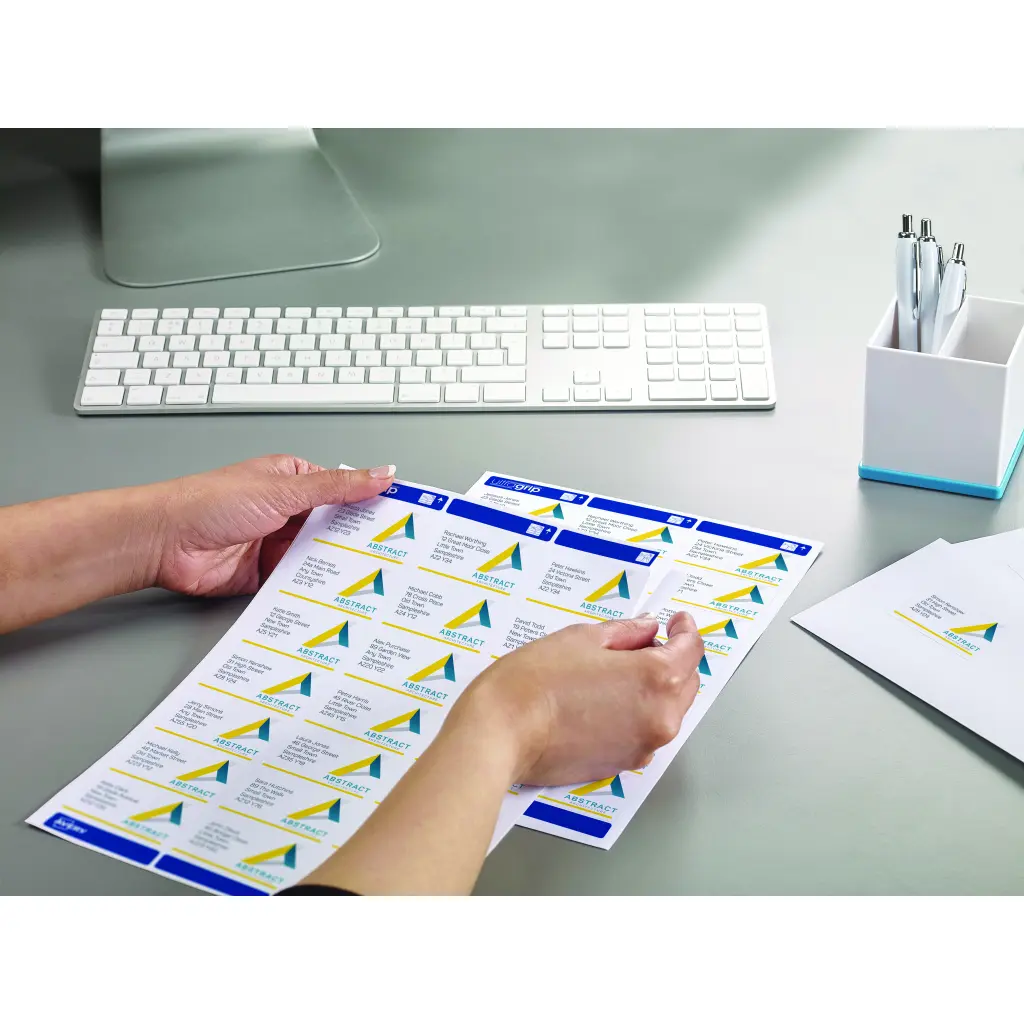 Avery Laser Address Label 63.5x38.1mm 21 Per A4 Sheet White (Pack 840 Labels) L7160-40