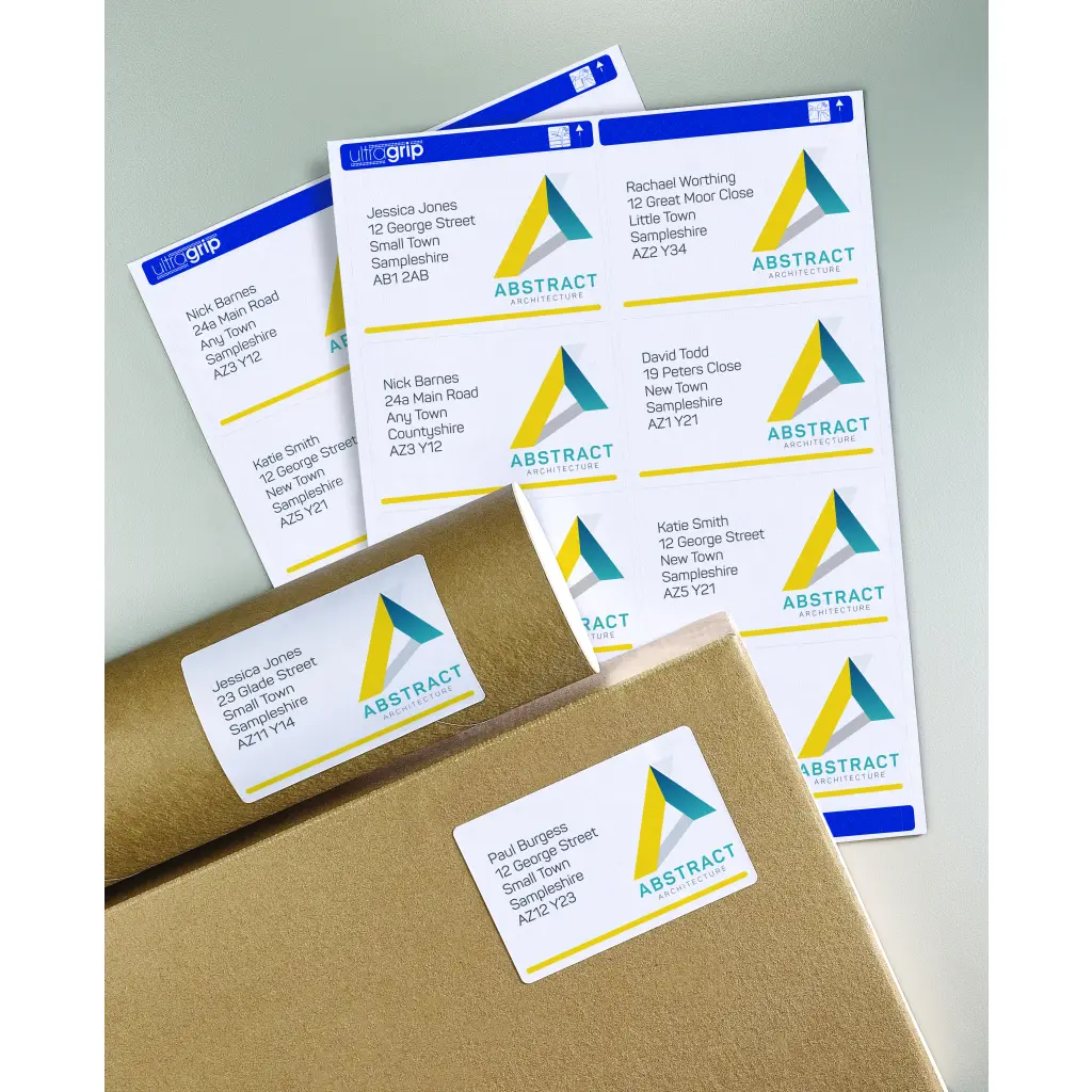 Avery Laser Parcel Label 139x99mm 4 Per A4 Sheet White (Pack 400 Labels) L7169-100