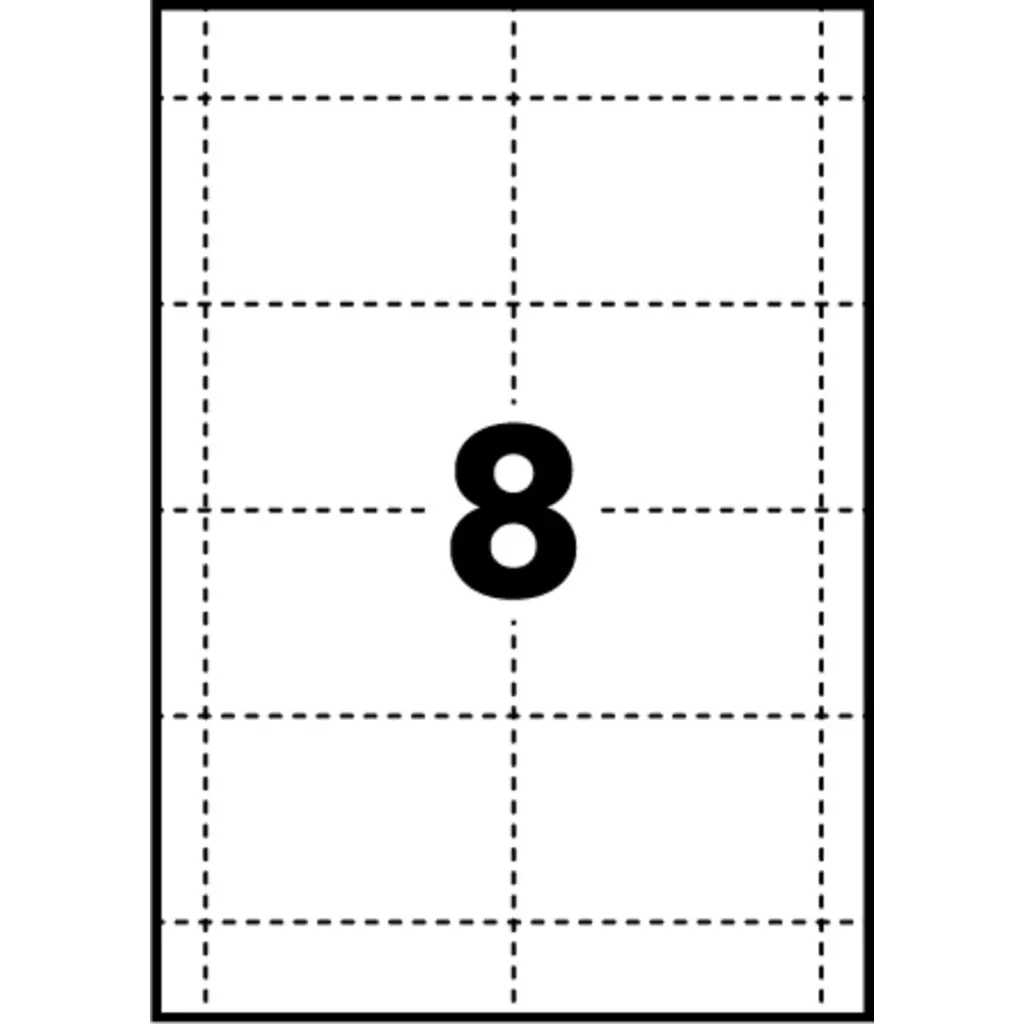 Avery Microperforated Printable Inserts 90mm x 60mm All Printers 160 Labels / 20 Sheet - L4728-20
