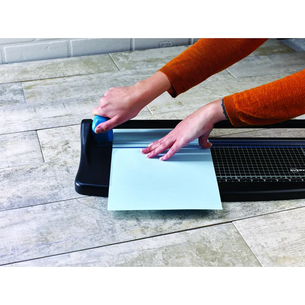 Avery Photo and Paper Trimmer A3 Cutting Length 440mm Black/Teal TR003