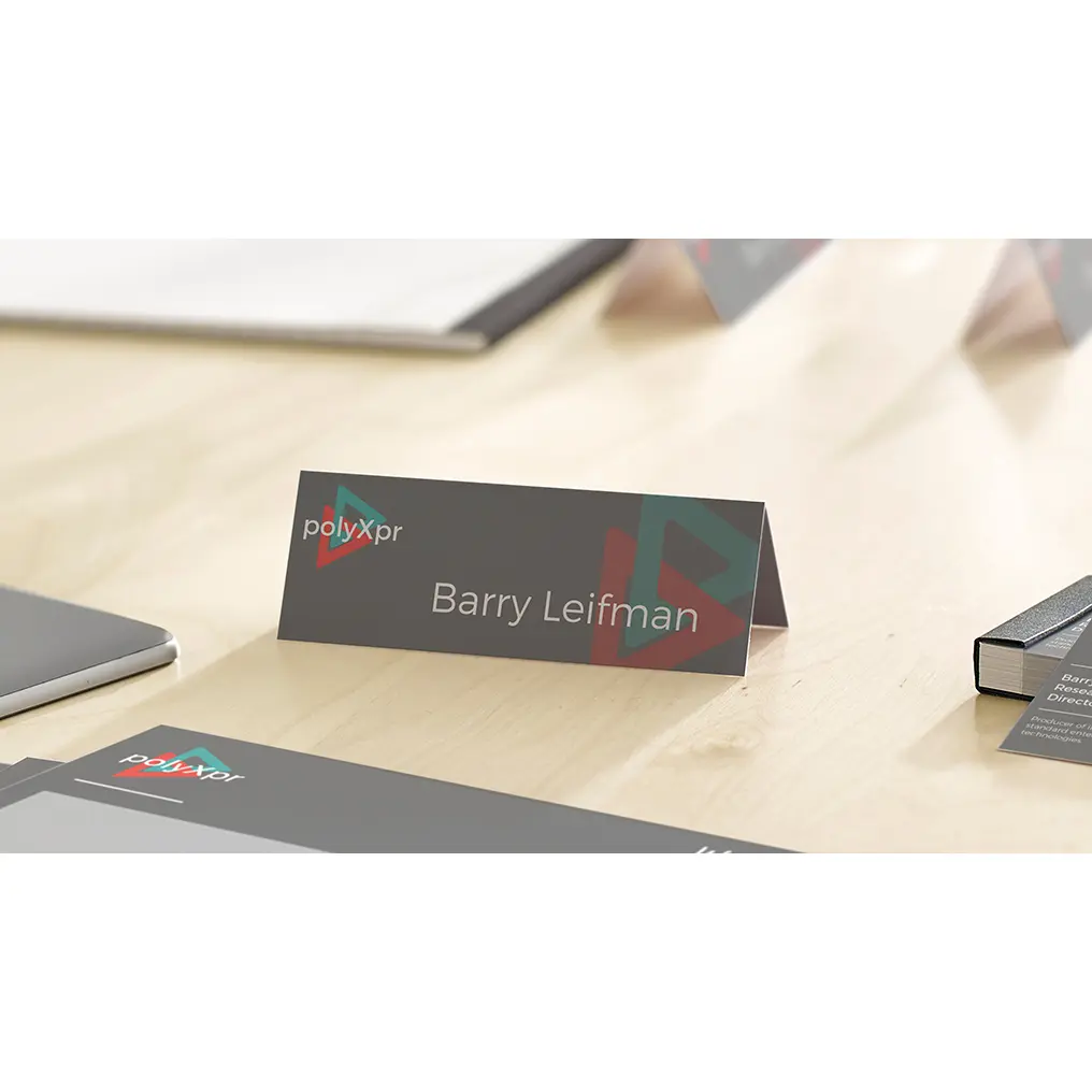 Avery Printable Tent Card 120x45mm 4 Per Sheet 190gsm White (Pack 40) L4794-10