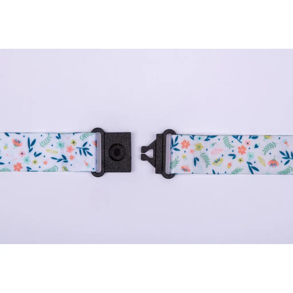 Avery Recycled Floral Pre-Printed Lanyard with 2cm Wide Carabiner (Pack 1) - R4828F-1