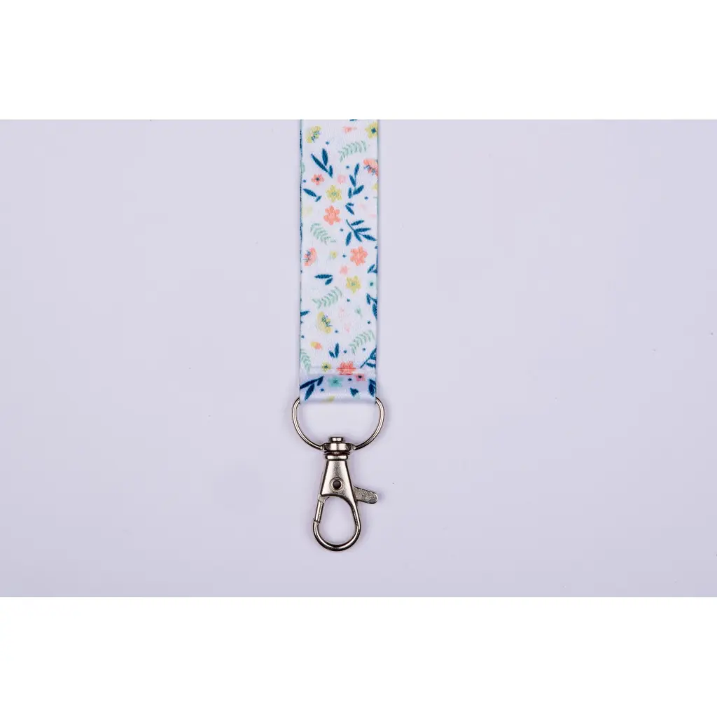 Avery Recycled Floral Pre-Printed Lanyard with 2cm Wide Carabiner (Pack 1) - R4828F-1