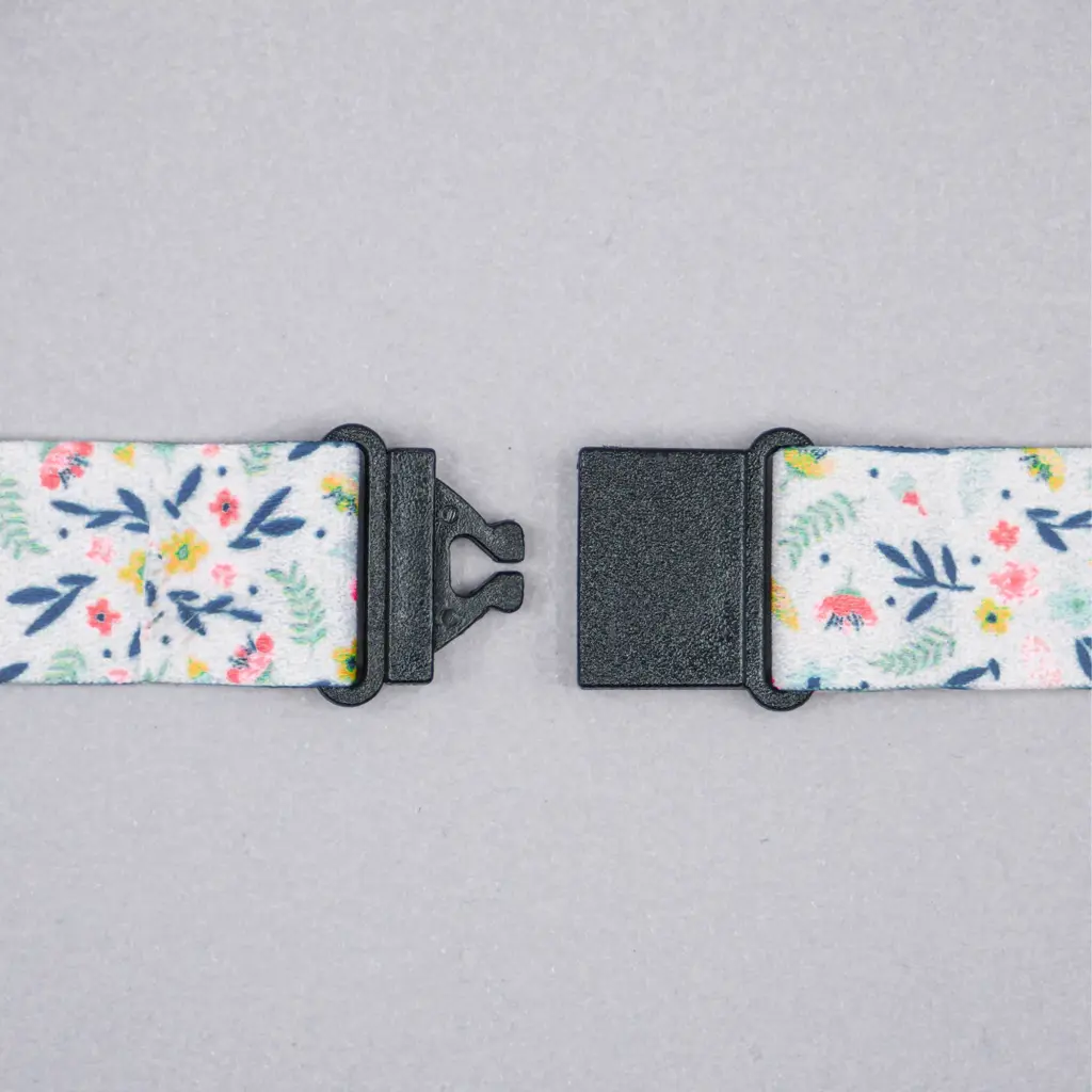 Avery Recycled Floral Pre-Printed Lanyard with 2cm Wide Carabiner (Pack 10) - R4828F