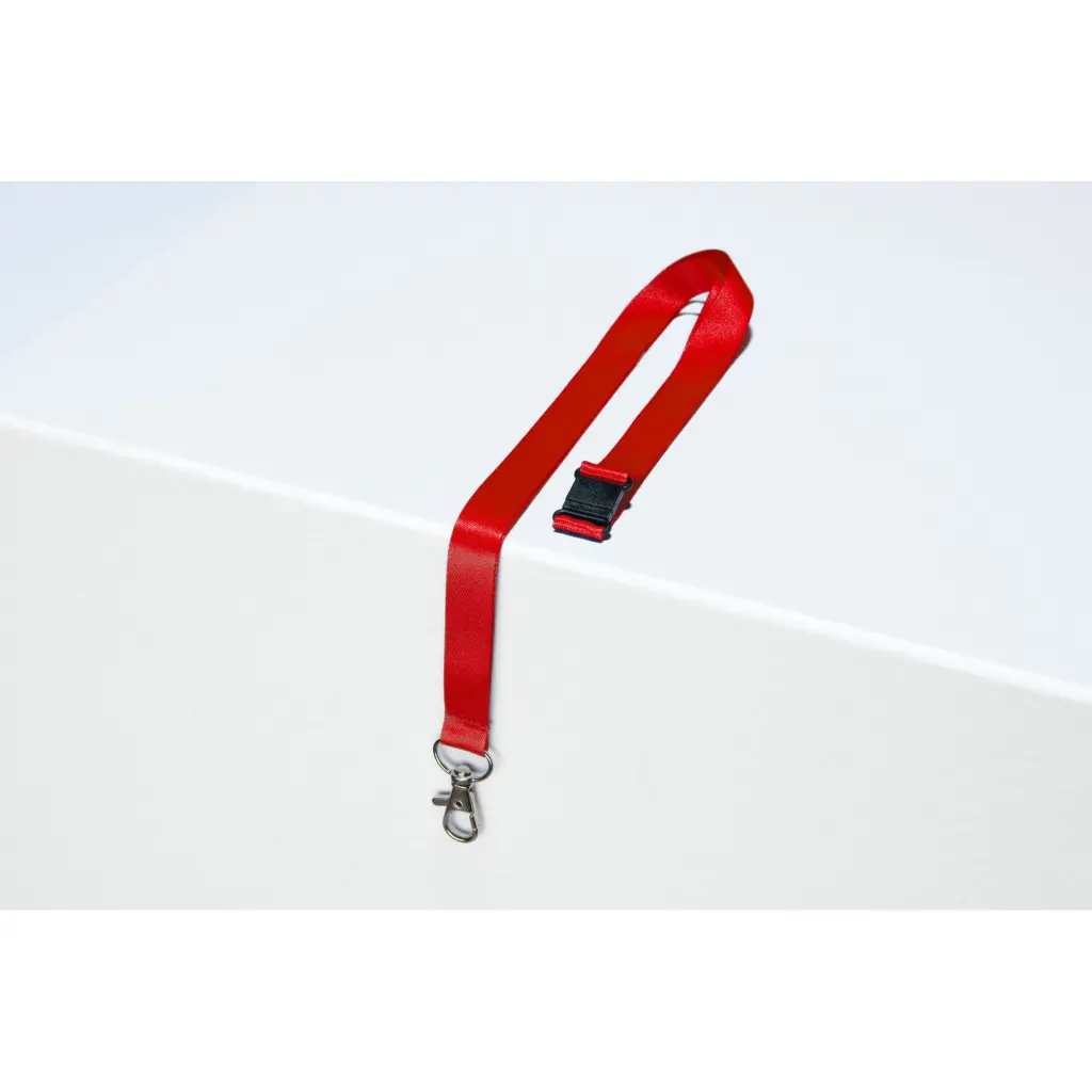 Avery Recycled Lanyard Red with Trigger Clip (Pack 10) - 4842R