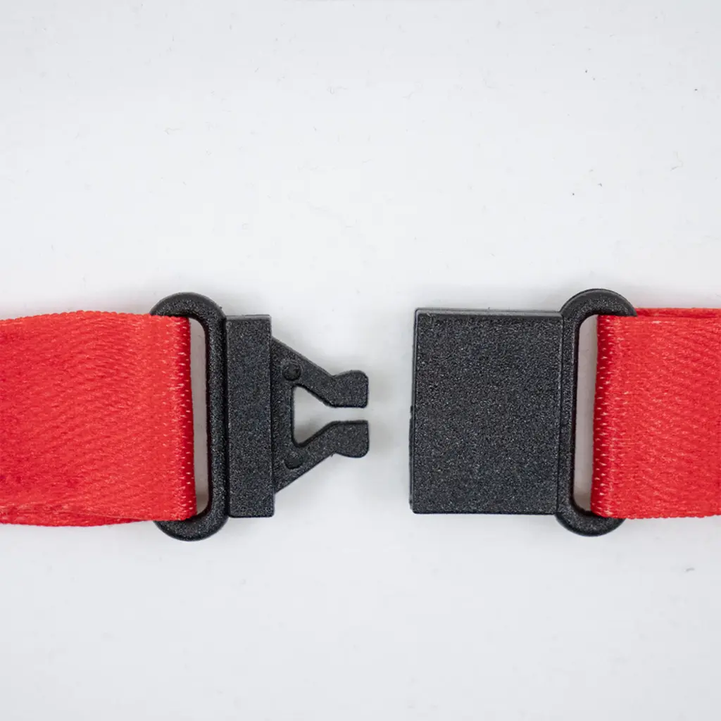 Avery Recycled Lanyard Red with Trigger Clip (Pack 10) - 4842R
