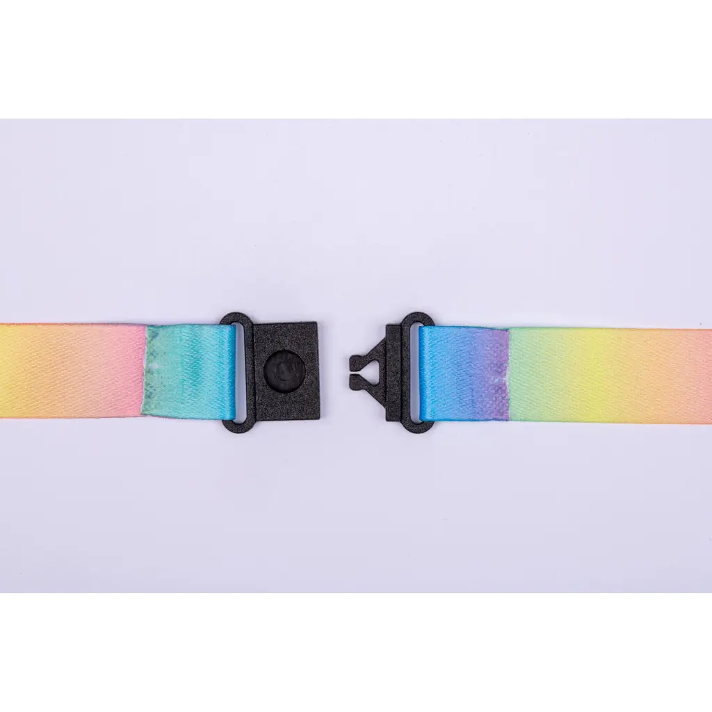 Avery Recycled Rainbow Pre-Printed Lanyard with 2cm Wide Carabiner (Pack 1) - R4828RA-1