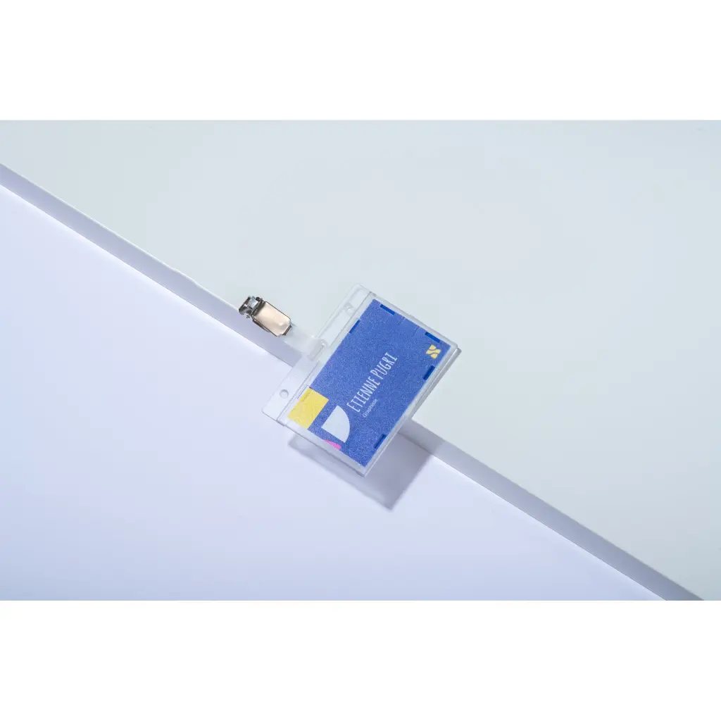 Avery Security Badge Holders with Clip 54mm x 85mm (Pack 25) - 4826