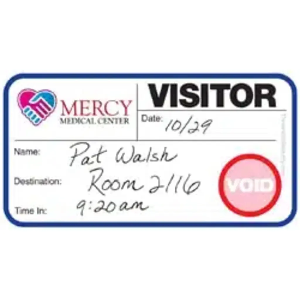 Avery Self-Adhesive Paper Badges with Time-Expiring Dots (Pack 1000) - 4852E-THR