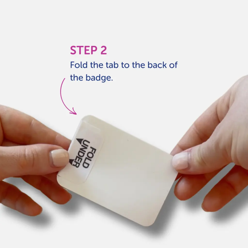 Avery Self-Adhesive Visitor Paper Badges with Time-Expiring Tabs (Pack 250) - 4851E-THR