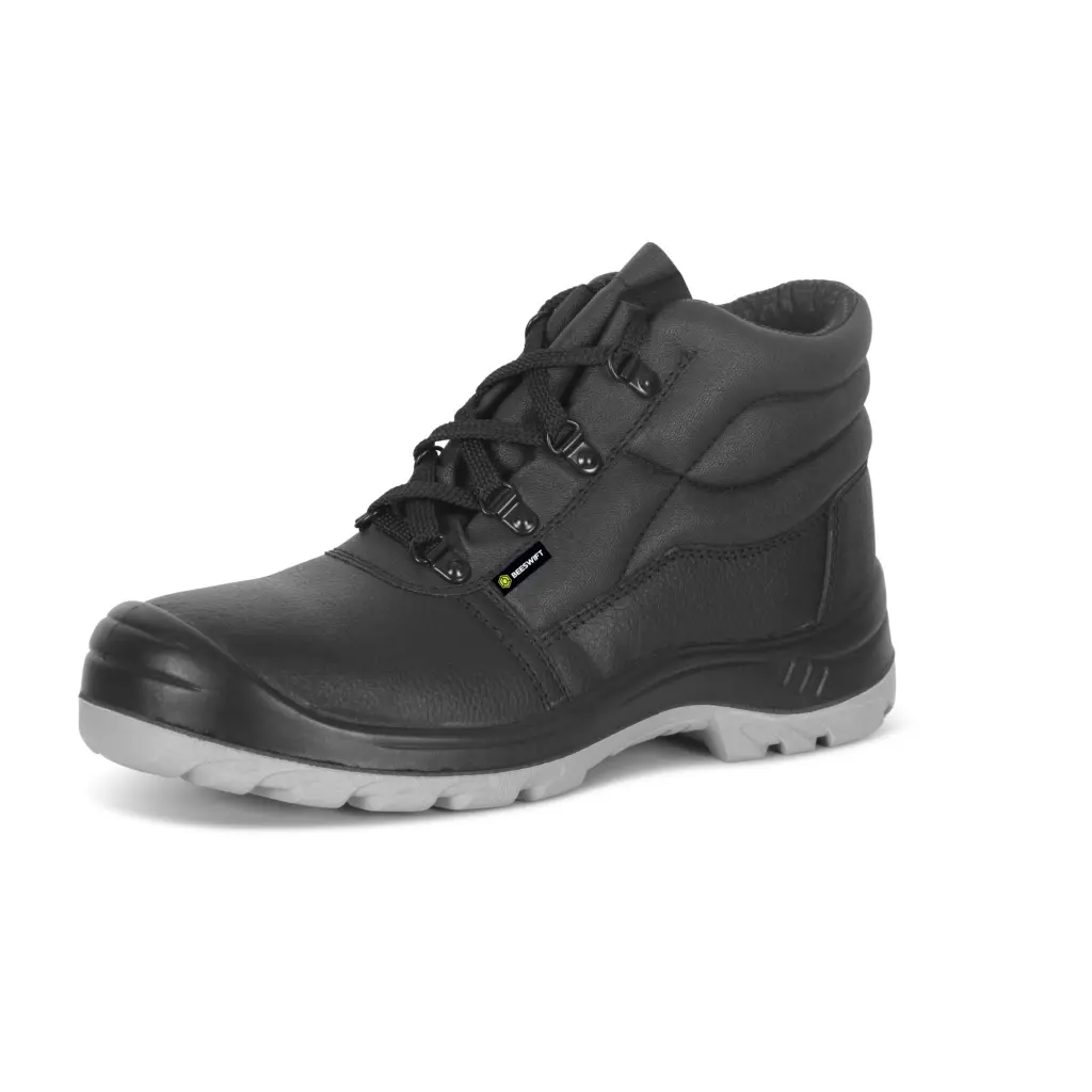 Beeswift 4 D-Ring Boot With Scuff Cap Black 12