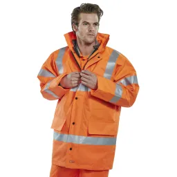 Beeswift 4 In 1 Jacket & Bodywarmer Orange S