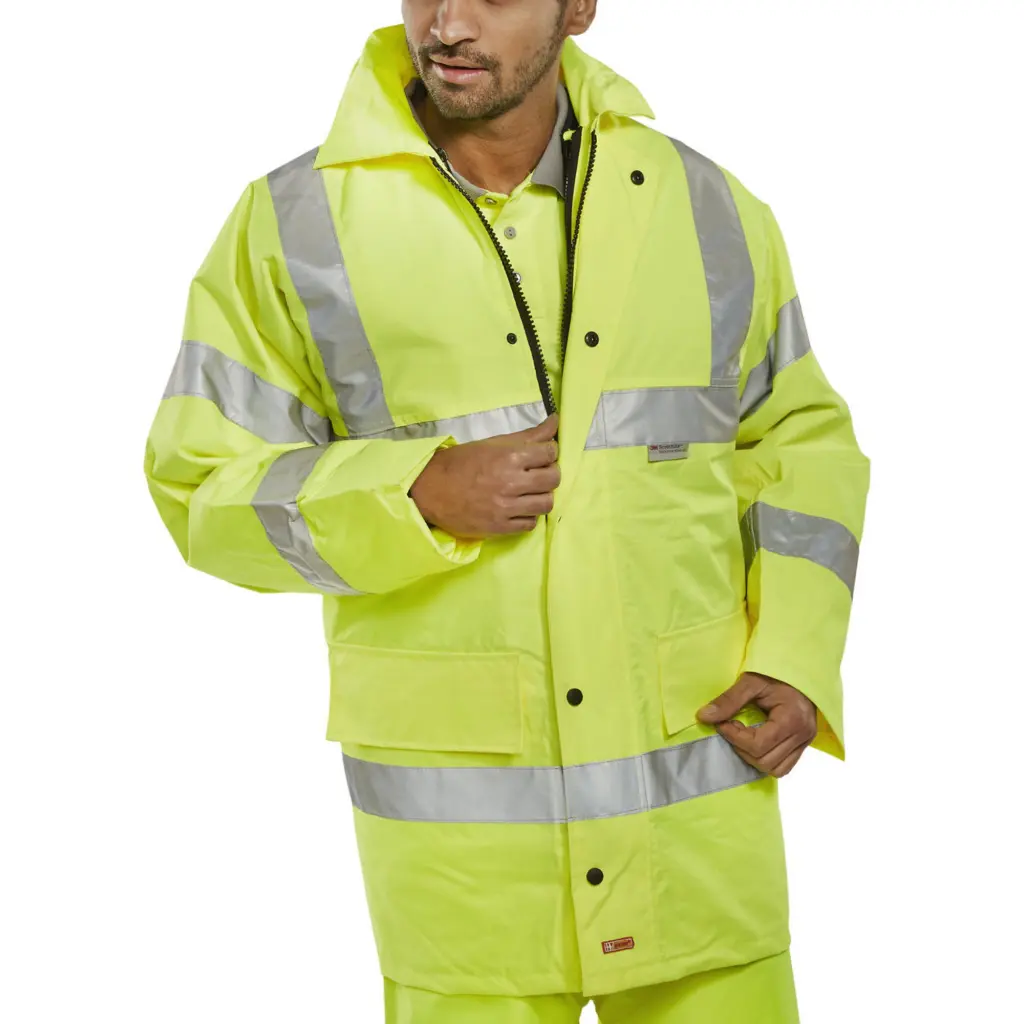 Beeswift 4 In 1 Jacket and Bodywarmer Saturn Yellow 2XL