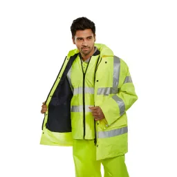 Beeswift 4 In 1 Jacket & Bodywarmer Saturn Yellow 3XL