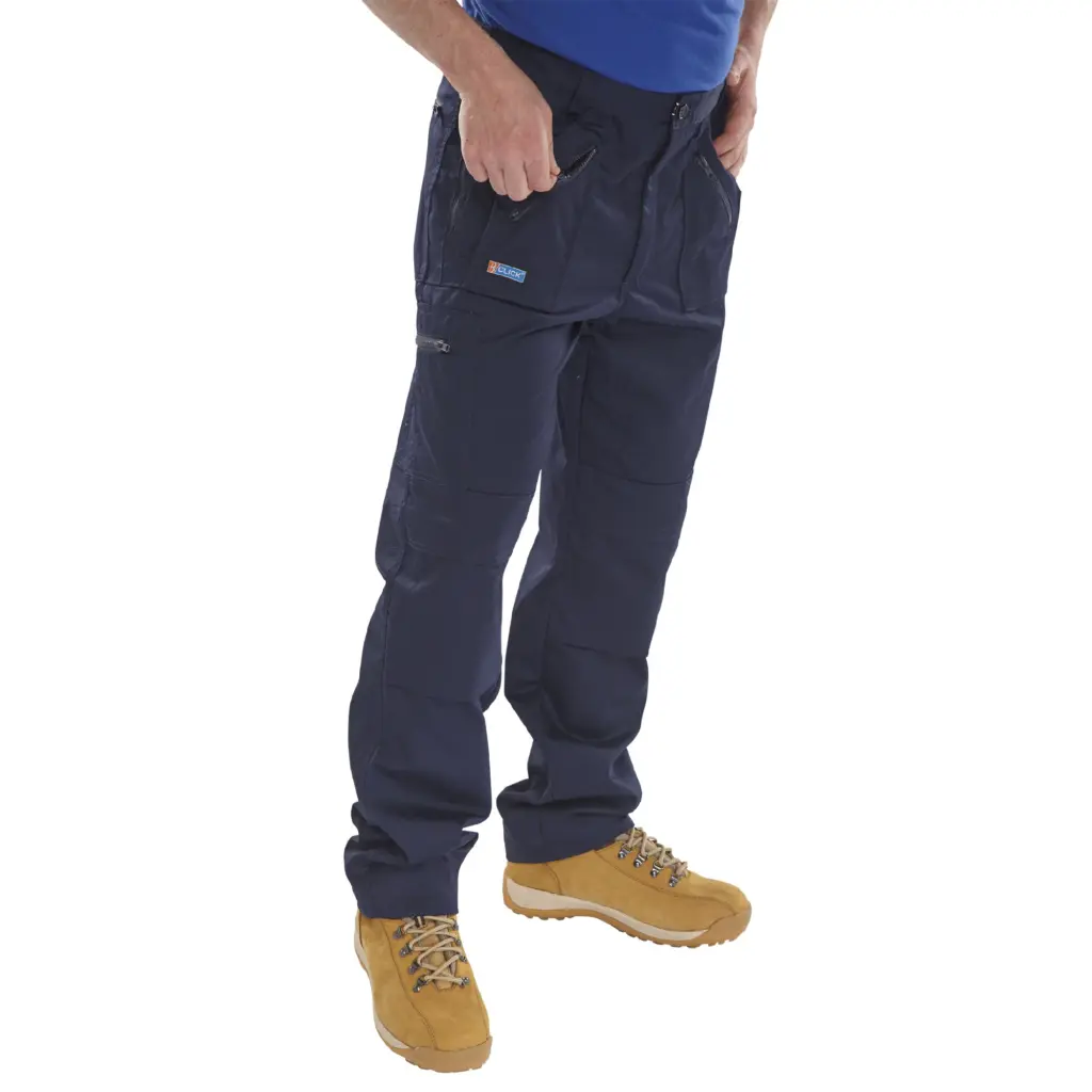 Beeswift Action Work Trousers Navy Blue 30T