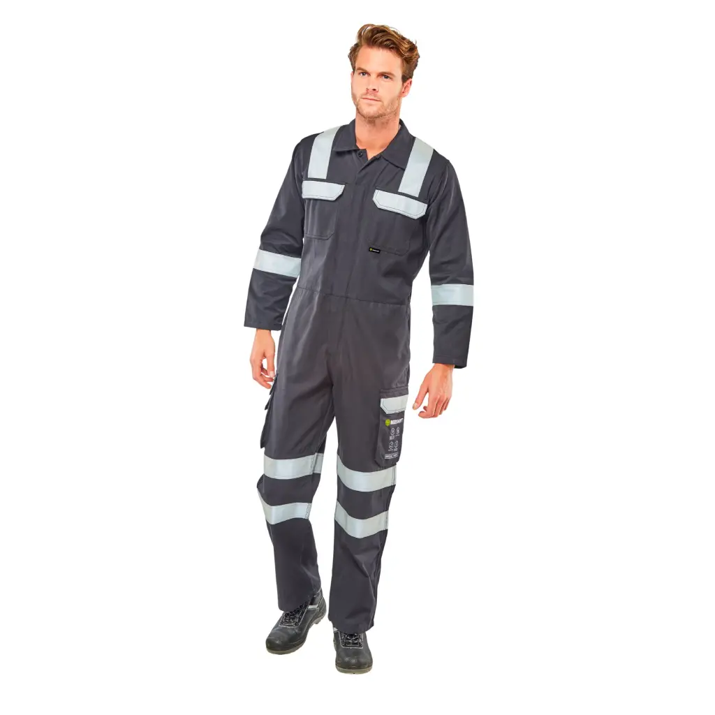 Beeswift Arc Flash Coverall Navy Blue 54