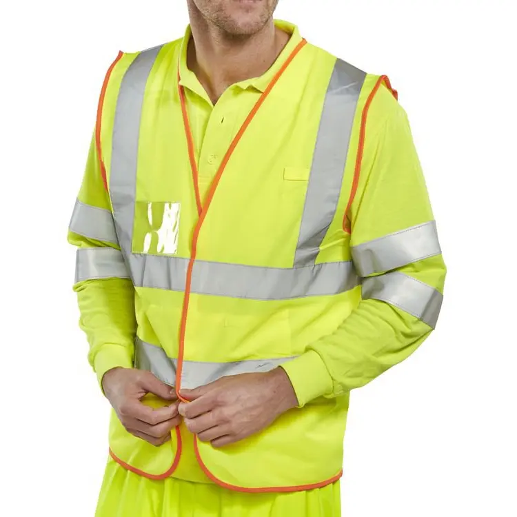 Beeswift B-Safe Pre-Pack Multi-Purpose Vest Saturn Yellow XL