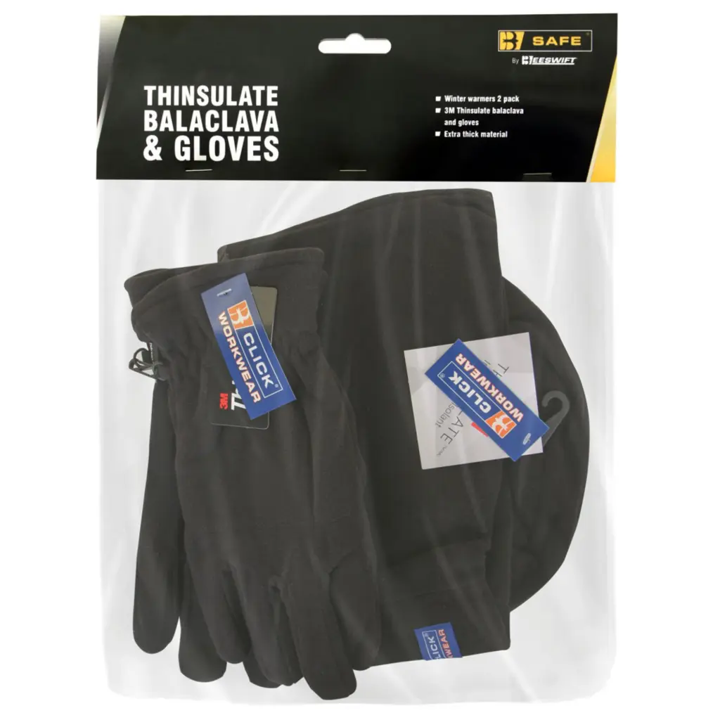 Beeswift B-Safe Thinsulate Balaclava and Gloves 