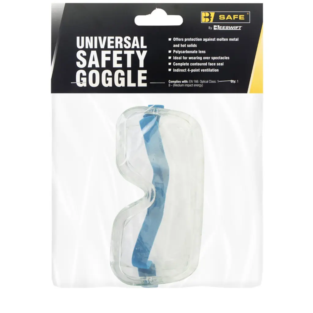 Beeswift B-Safe Universal Goggle Clear 