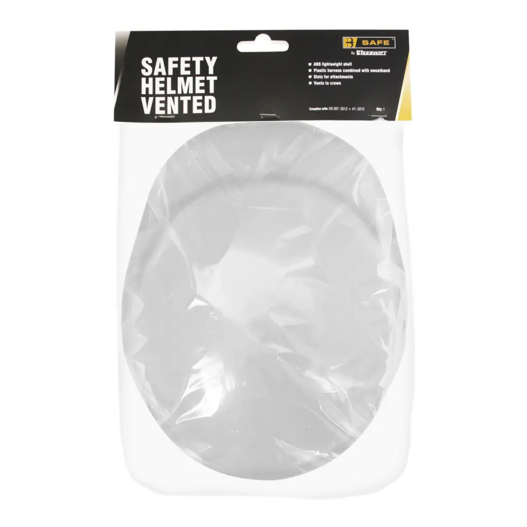 Beeswift B-Safe Vented Safety Helmet White 
