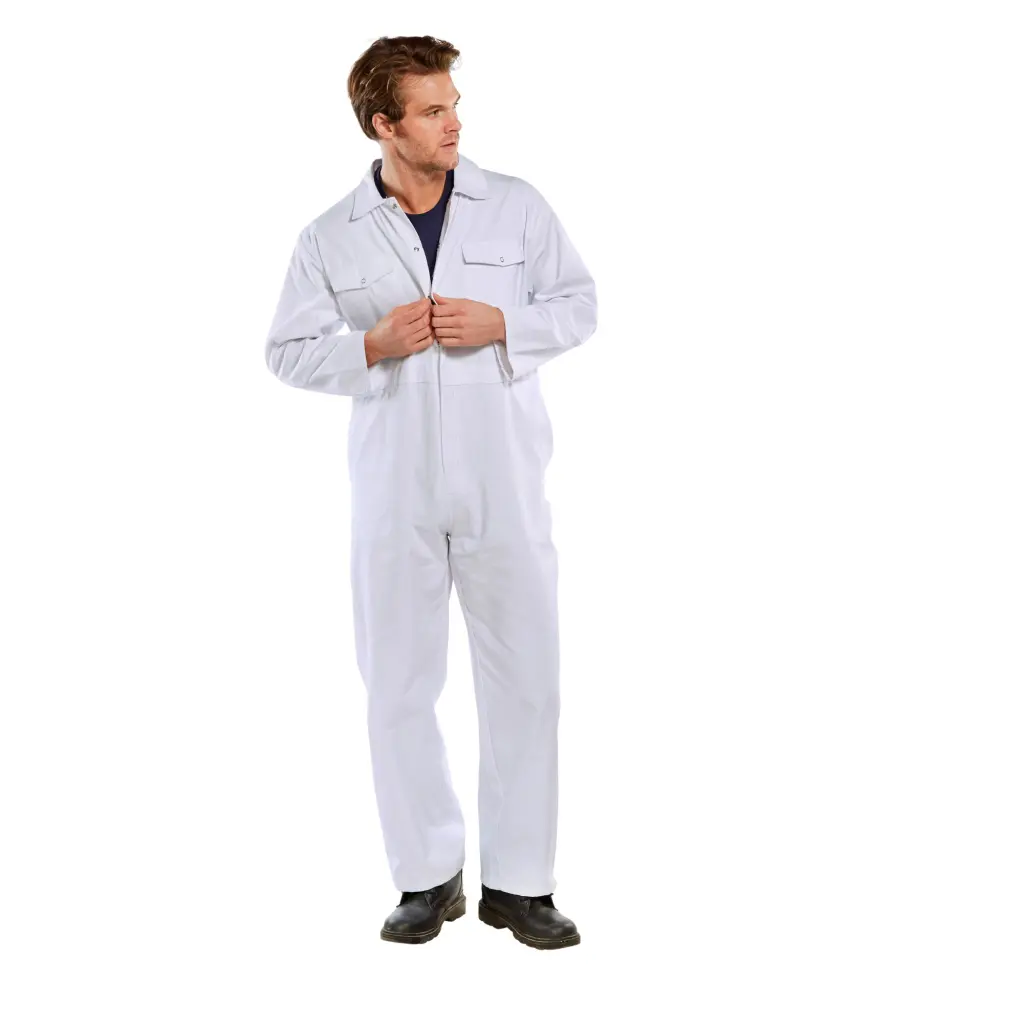 Beeswift Boilersuit White 50