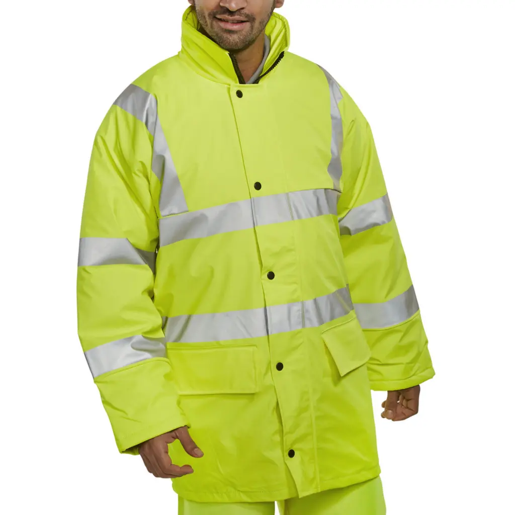 Beeswift Breathable Lined Jacket Saturn Yellow XL