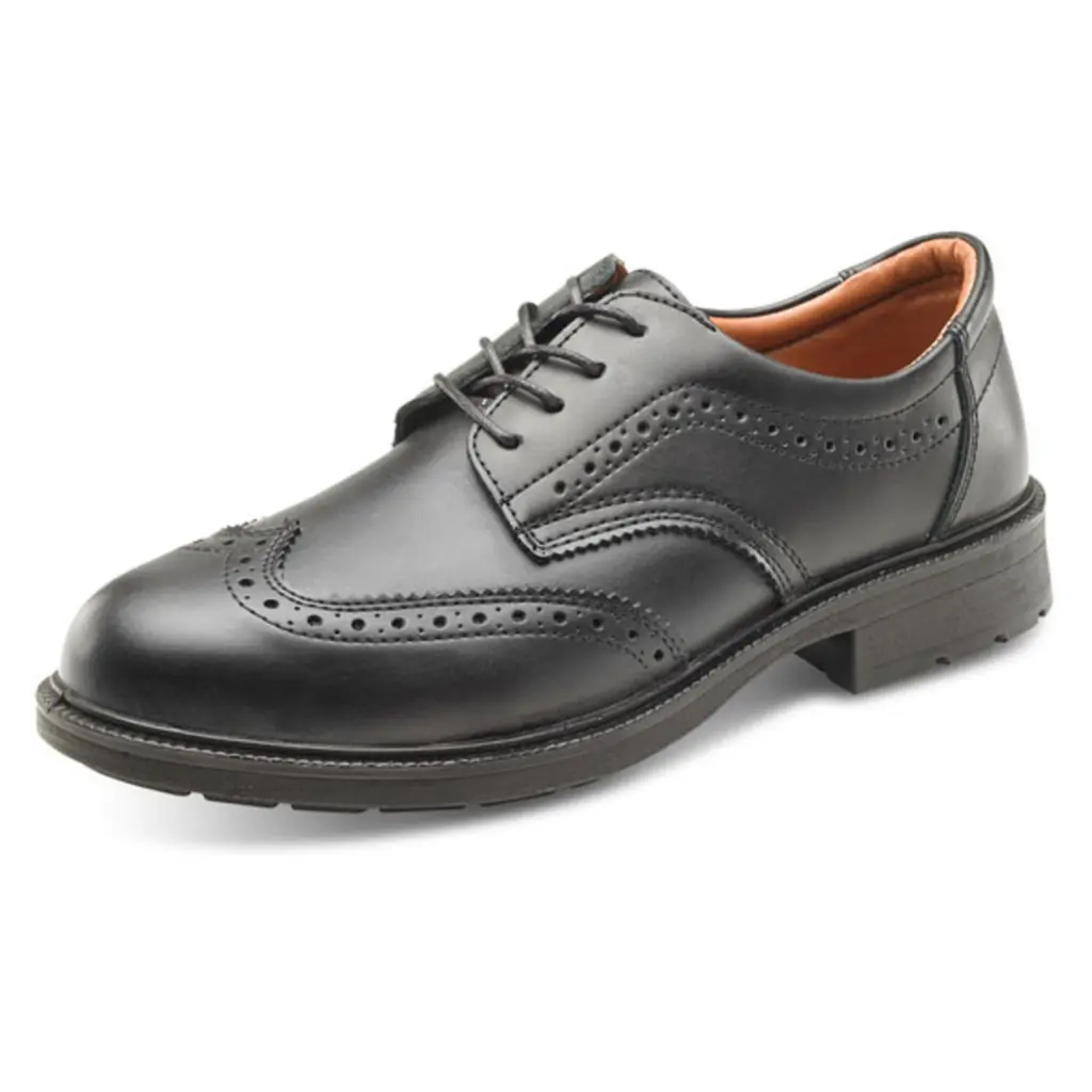 Beeswift Brogue Shoe S1 Black 11
