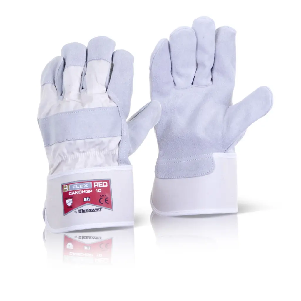 Beeswift Canadian High Quality Red Rigger Glove  (Box of 10)