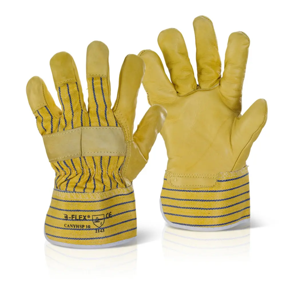 Beeswift Canadian Yellow Hide Rigger Glove  (Box of 10)