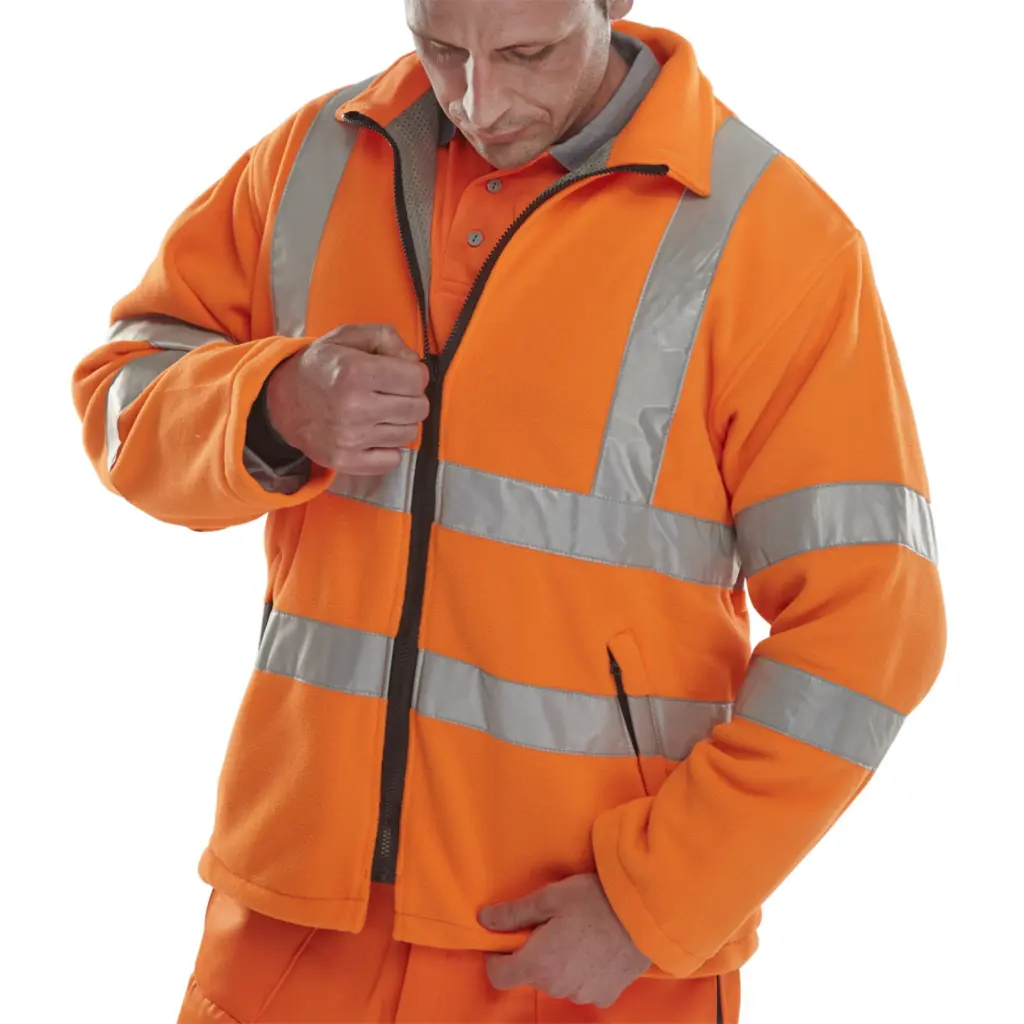 Beeswift Carnoustie Fleece Jacket Orange L