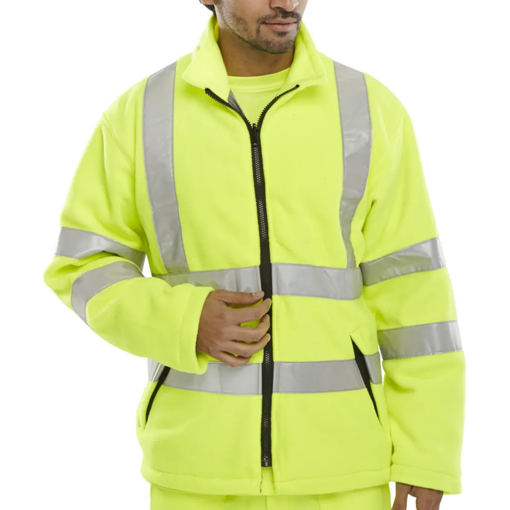 Beeswift Carnoustie Fleece Jacket Saturn Yellow XL