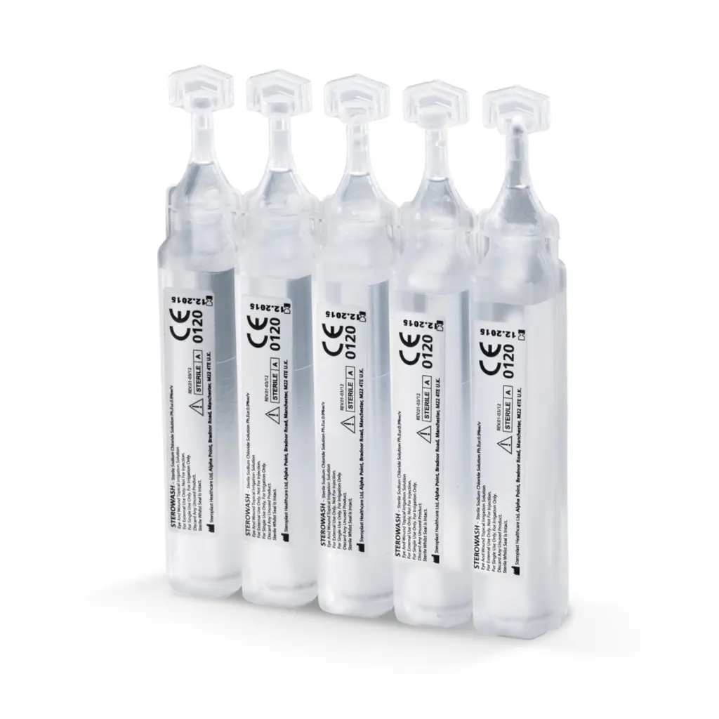 Beeswift Click Medical Eyewash Pods 20ml - Pack of 25